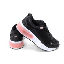 Tenis Flatform Amortecimento Air Feminino Conforto Leveza