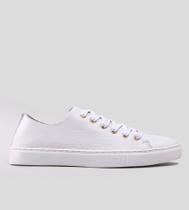 Tênis Flatform Casual CBK Couro Branco