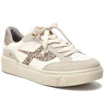 Tênis Flatform com Brilho Feminino Via Marte - 122006