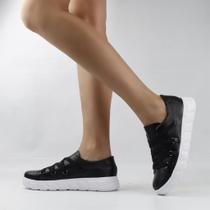 Tênis Flatform Couro Tênis Flatform Couro
