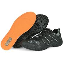 Tênis Force Militar Storm, Ripstop Camuflado Grafite e PU, Esporte, Caminhada. Calçados Adulto : 43