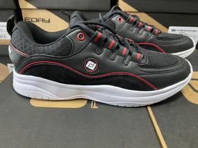 Tênis Freeday Bronx Preto Vermelho Branco