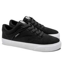 Tenis Freeday Flip Eco Lona Masculino Preto e Branco