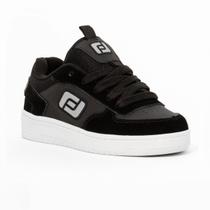 Tênis Freeday Hero Evolution FR31006 Camurça - Preto-Branco Tênis Freeday Hero Evolution FR31006 Camurça - Preto-Branco