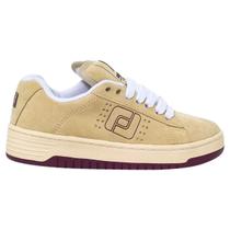 Tênis Freeday Jab Creme Bordô Marsala Fr25006