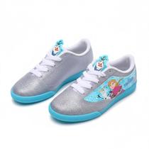 Tênis Frozen Prata Glitter Anna Olaf Original Disney Tênis Frozen Prata Glitter Anna Olaf Original Disney