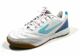Tenis Futsal Dominator PRO 4 bco/azl - Topper