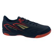 Tênis Futsal Masculino Penalty Max 300 Y-1 Preto com Coral - Preto 40 Tênis Futsal Masculino Penalty Max 300 Y-1 Preto com Coral - Preto 40
