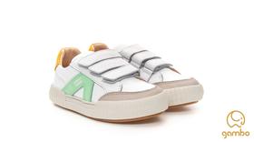 Tênis Gambo Branco/Pistache