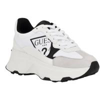 Tênis Guess CALEBB feminino branco/preto tamanho 9