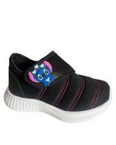 Tênis Guids Baby Da Lilo Stitch Fecho Em tiras autocolantes Super Confortável Infantil 5736.006 (66206)