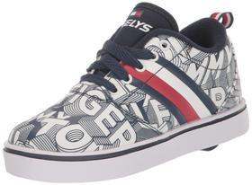 Tênis Heelys GR8 Pro 20 Azul-Marinho e Branco em Lona