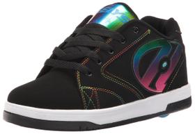 Tênis Heelys Infantil Propel 2.0 Preto Arco-Íris, Tamanho 31