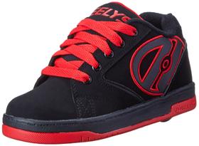 Tênis HEELYS Kids Propel 2.0 Skate Preto e Vermelho Tamanho 8
