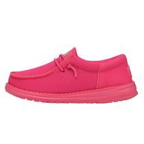 Tênis HEYDUDE Wally-Youth Slip-On Rosa Tamanho 5