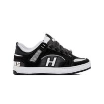 Tenis Hocks Bold Petitpoa Preto Branco Refletivo