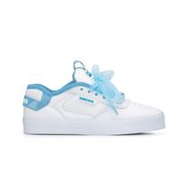 Tênis Hocks Flat Core Acqua Bloom UV Branco Azul Cor:BrancoTamanho:36