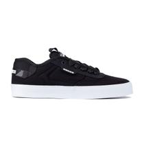 Tênis Hocks Flat Core Classic Black Preto Branco Cor:PretoTamanho:35