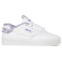 Tênis Hocks Flat Core Lilac Unissex Branco