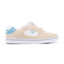 Tênis Hocks Flat Lite Breeze Bege Azul Celeste Skatista Tênis Hocks Flat Lite Breeze Bege Azul Celeste Skatista