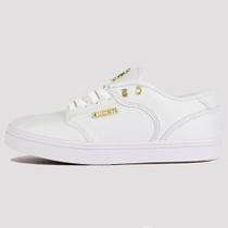 Tênis Hocks Montreal II - White/ Gold (Branco/Dourado)