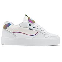 Tênis Hocks Puff Unissex Camurça Safira Branco Tênis Hocks Puff Unissex Camurça Safira Branco