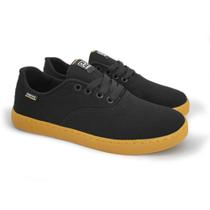 Tênis Hocks Sonora Skate Canvas Black Natural