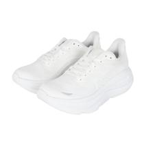 Tênis HOKA Bondi 9 para homens branco/branco - Tamanho 10