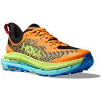 Tênis Hoka Mafate Speed 4 Laranja-Verde-Azul