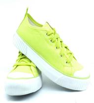 Tênis Huntington verde melão Skate/casual