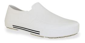 Tenis Iate Moov Impermeavel Branco Sola Borracha N35 Steelflex Tenis Iate Moov Impermeavel Branco Sola Borracha N35 Steelflex