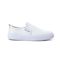 Tenis Iate Sapatenis Masculino Casual Slip On Couro Premium
