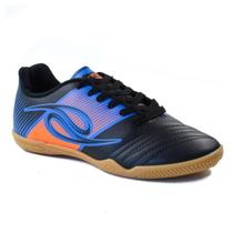Tenis indoor futsal dynamic adl inj preto e azul ref 0768