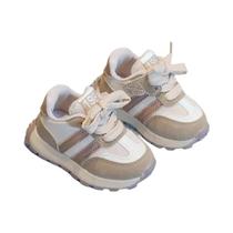 Tênis Infantil Antiderrapante Com Sola Macia, Confortável, Cano Baixo, Casual, Tamanho 16-25