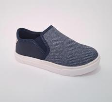 Tênis Infantil Baby Masculino Slip On Marinho Molekinho 2133.173 Tênis Infantil Baby Masculino Slip On Marinho Molekinho 2133.173