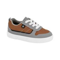 Tênis Infantil Baby Pinhão Cinza Preto Molekinho 2136.164