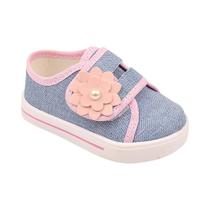Tênis Infantil Bebe Antialérgico Sola Menina Calce Facil Tênis Infantil Bebe Antialérgico Sola Menina Calce Facil