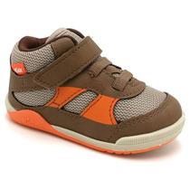 Tênis Infantil Bebe Menino Botinha Casual Dia a Dia Calce Fácil Kidy 008-0603