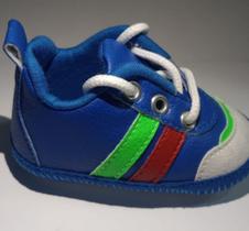 Tênis Infantil Bebê Menino Masculino Keto Baby AZUL