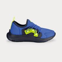 Tênis Infantil Bibi Action Azul com Verde