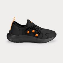 Tênis Infantil Bibi Action Preto com Laranja Tênis Infantil Bibi Action Preto com Laranja