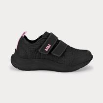 Tênis Infantil Bibi Action Preto com Rosa Tênis Infantil Bibi Action Preto com Rosa