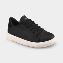 Tênis Infantil Bibi de Couro Casual Preto New Way 1192045