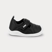 Tênis Infantil Bibi Fisioflex 5.0 Preto com Branco Tênis Infantil Bibi Fisioflex 5.0 Preto com Branco