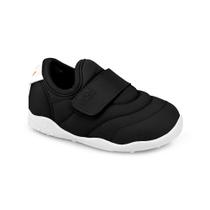 Tênis Infantil Bibi Fisioflex com tiras autocolantes Preto para Escola Tênis Infantil Bibi Fisioflex com tiras autocolantes Preto para Escola
