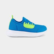 Tênis Infantil Bibi Flash Azul com Citrus 1232041 Tênis Infantil Bibi Flash Azul com Citrus 1232041