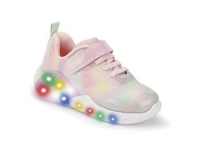 Tênis Infantil BIBI Fun Light Luz Led Colorido Borboleta Feminino
