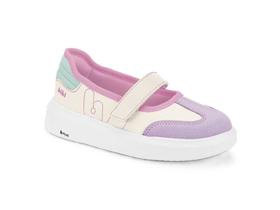 Tênis Infantil BIBI Glam Aberto Couro Feminino