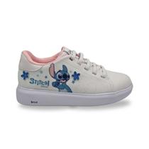 Tênis Infantil Bibi Glam com Brilhos Stitch da Disney 1109319