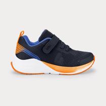 Tênis Infantil Bibi High School Azul com Laranja 1248047 Tênis Infantil Bibi High School Azul com Laranja 1248047
